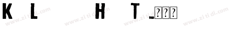 Kid Learning How To字体转换
